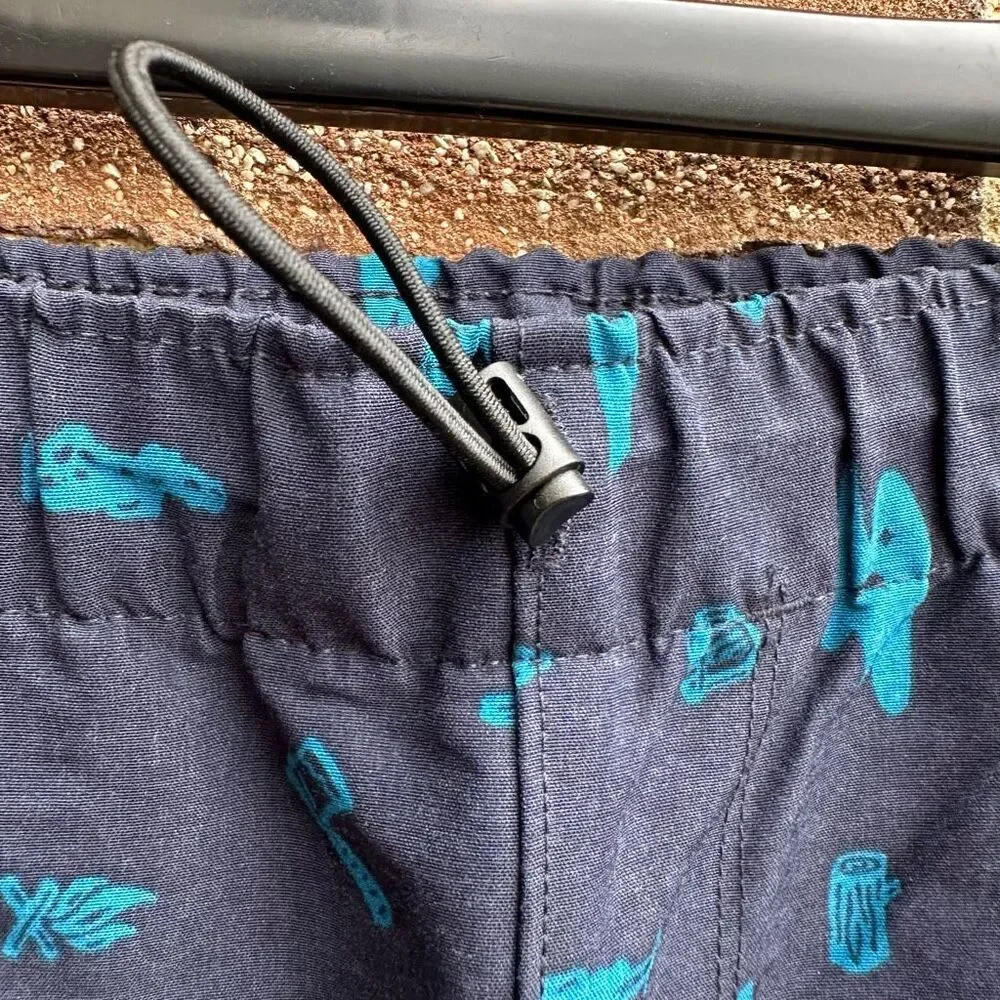 The North Face Swim Trunks class v Shorts Blue Print Elastic Waist Men’s XL NEW